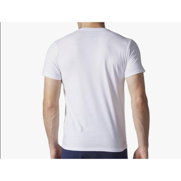 Adidas Men White T-Shirt New York The Go To Performance Tee - Picture 2 of 5